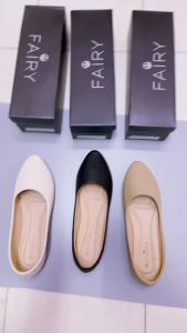 รองเท้าส้นแบน 888-9 รองเท้าคัชชู FAIRY รองเท้าส้นแบน 888-9 รองเท้าคัชชู FAIRY