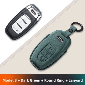 BAIMEI | Fleece Leather Key Case for Audi A4L A3 A6L