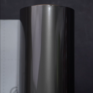 50Cm Sticker FANCHI ID-8411 (Y) PET Liquid Metal Space Silver / Meter