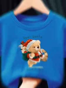 Áo thun noel bé trai va bé gái  6kg-32kg.ALBB11