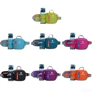 Outdoor Cycling Running Climbing Water Bottle Storage Bag Waist Pouch Large Capacity Sport Waist Bag Waterproof Waist Bag