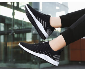 TW Casual Men Sport Shoes Outdoor Breathable Sneakers Kasut Lelaki Anti-Slip Regular Fit