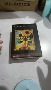 Creative World Famous Art Painting Night View Starlit Van Gogh Sunflowers Galaxy Kanagawa Block Christmas Birthday Gift