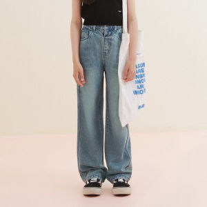 LOVESASAKIDS | Soft Plant Fiber Denim Pants for Girls