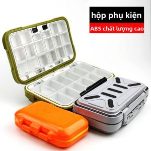 MONLEYTA | Hộp đựng dụng cụ câu cá lớn chống thấm nước Hộp đựng câu lưỡi chinh phục nước Hộp đựng móc câu chuyên dụng