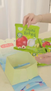 Bánh Ăn Dặm Mini Bites Mămmy Cho Bé 6 Tháng+ – Bánh Mềm Xốp Dễ Tan Hỗ Trợ Tập Nhai & Tự Ăn