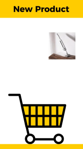 Proclean Mini Mop Alat Pel Mini Flat Manual Putih Abu Pemeras Air Otomatis Bisa DIgantung Menjangkau Sudut Pro Clean Daya Serap Tinggi