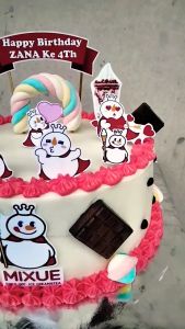 Topper Cake Mixue Bisa Request Nama