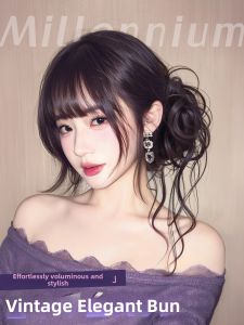XIAOQI | Easy-use Fake Bun for Hairstyle Decoration