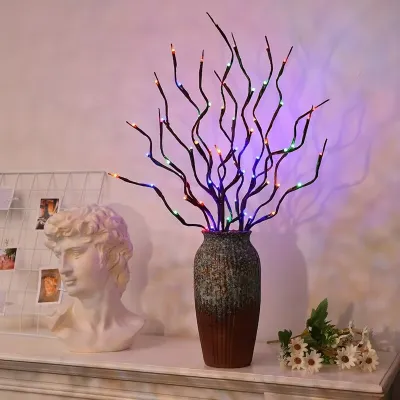1/2PC Brown Birch Branch LED Festive Lights Battery Operated for Christmas Party Wedding Indoor Outdoor Decoration Twig Lights