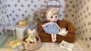 Ghế Sofa Vải Thu Nhỏ Để Trang Trí Nhiều Cách Kết Hợp Tự Do Phong Cách Retro Đồ Trang Trí Bằng Vải Và Vóc Tượng Nhỏ Dành Cho Người Sưu Tầm