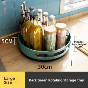 JUMEISHI | Rotating Kitchen Spice Rack Storage