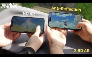 ANANK 2.5D Anti-Reflective Full Tempered Glass 0.25mm ReinForced Edge for iPhone 14 Pro 14 Pro Max / iPhone 14 14 Plus / iPhone 13 13 Pro 13 Pro Max (Jaz Authentic)