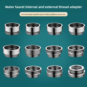 YALANDENG | Fine Thread Faucet Adapter for Bathroom and Kitchen
