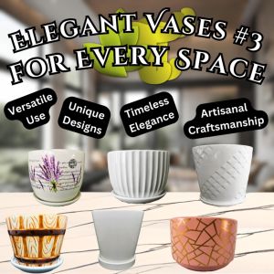 [VVS3] - Stylish Decorative Vases for Home and Office - Perfect for Living Room Bedroom