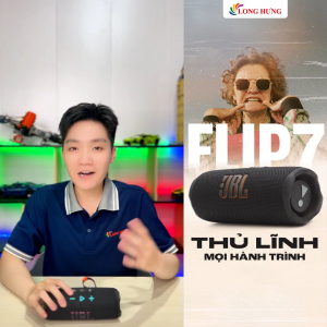 Loa Bluetooth JBL Flip 7 JBLFLIP7 - Hàng chính hãng - Công suất mạnh mẽ 35W RMS thời lượng pin lên đến 16 giờ chống nước bụi và va đập chuẩn IP68