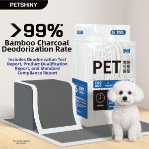 PET SHINY | Training Urine Absorbent Pad Non-Leaking Odor Eliminating Pet Urinal Mat