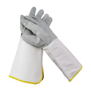 Long Welding Protection Gloves Durable Heat Resistant