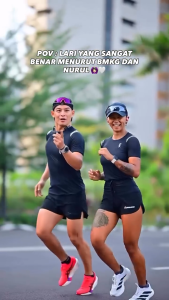 Duraking Jersey Olahraga Pria Aeroflow Running Nylon Seamless