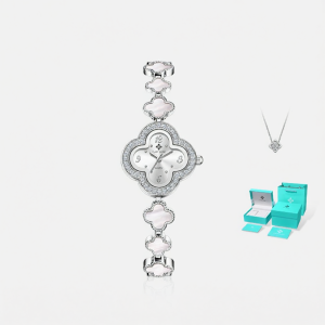 OLEVS | Charming Four-Leaf Clover Watch with Imported Movement