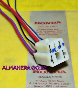 Soket relay riley start bendik stater karbu Honda vario beat scoopy spacy blade revo supra F1 supra x 125 relay com start for yamaha mio original