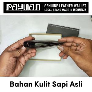 Payuan - Dompet Kulit Pria Lipat Dua Classic