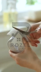 ROZEL Seal Tape Protection Penutup Celah Siku Wastafel Dapur Karet Pintu Anti Jamur Air Minyak PVC