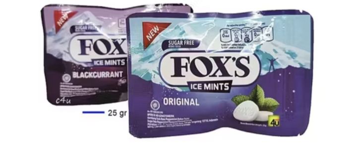 PERMEN FOX'S ICE MINTS ORIGINAL 25g exp 2026 | Lazada Indonesia