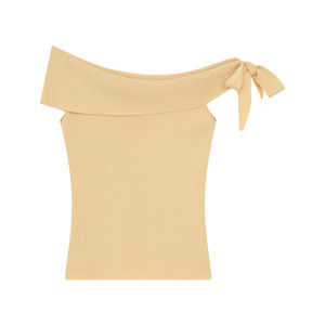 XXNING | Áo Thun Ôm Body Cổ Pháp Nơ