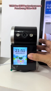 V380 PRO REX VT CCTV Camera 1080P Touch Display Screen Smart Home Night Vison 360 panoramic Auto Tracking Alarm Monitor Camera