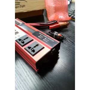 (HIGH POWER) 2000W ORIGINAL POWER INVERTER CAR INVERTER DC 12V/24V TO AC 220V SOLAR INVERTER INTELLIGENT LED DIGITAL