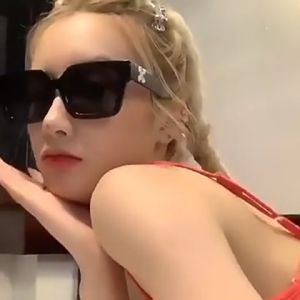 Janine fashion square frame X print sunglasses punk personality fashion vintage mens and womens sunglasses