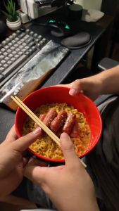 Jin Ramen Korean Noodles Ott0gi Spicy And Mild Flavor Vermicelli Soup Dry Packet Noodles Authentic Products