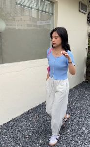 BAJU ATASAN RAJUT WANITA / BLOUSE RAJUT
