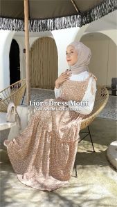 Ghanimi - Liora Dress: Pilihan Baju Overall Wanita Untuk Lebaran Korea