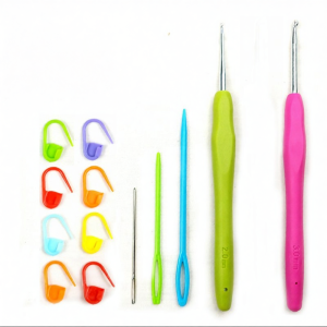Handmade DIY Crochet Kit for Students Labor Doll Material Pack Beginner Crochet Tool Set Home Fabric Sewing And Crafts
