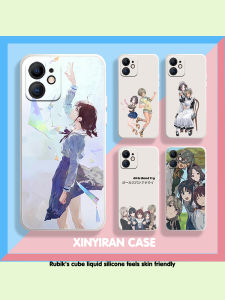 GBC Creative Cartoon Anime Phone Case Liquid Silicone Protective Shell for  Huawei Xiaomi OPPO Vivo Environmentally Friendly