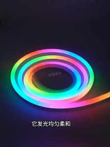 MeeGoo Bluetooth Intelligent control Energy Saving RGB Neon Light Strip Kit Waterproof DIY Colors Music Sync LED Christmas Decorative Light Silicone Safety