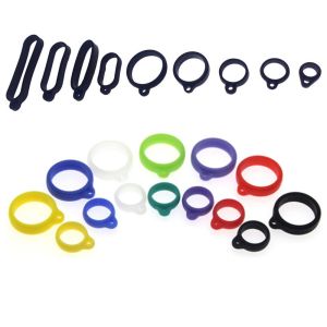 Silicone Ring Hanging Cord Ring for Fishing Rod Water Bottle Various Sizes including 13/16/20/40/55mm6 Hardware Sealing Ring