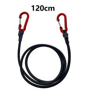 1Pcs Of Outdoor Camping Elastic Tent Rope Hiking Luggage Binding Rope Stretching Belt Camping Accessories 60/90/120CM