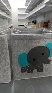 (140-4) basket desktop variety childrens room bedroom living room thickened storage basket