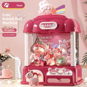 Yimi | Large Size Claw Machine Toy for Girls with Soft Lighting and Fun Sound Effects Egg Vending Machine Educational Toy for Kids Birthday Gift 2025 Model