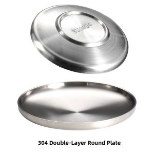 Heat-Resistant Thickened Serving Tray Plate