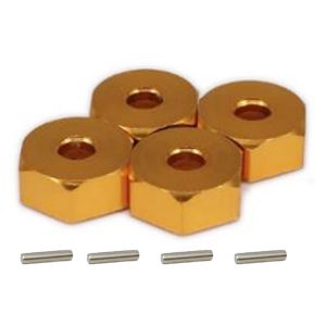 Bộ Chuyển Đổi Moay-ơ Bánh Xe Hợp Kim Nhôm YSIDO 12mm 4 Cái Với Chốt Thép Dành Cho Xe Leo Núi Điều Khiển Từ Xa Wltoys HSP 1/14 1/12 1/10 - Phụ Tùng Nâng Cấp