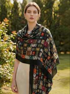 Pierre Cardin | Womens Lightweight Warm Air Conditioning & Sun Protection Scarf