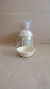 ชามชานอ้อย ขนาด 500 ml. (L001B) สีธรรมชาติ ยกลัง 600 ชิ้น ยี่ห้อCHAN