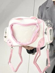 New Original Design Y2k Spicy Girl Love Cat Ita Bag Cute Kawaii Backpack Street Women Ulzzang Fashion Backpack