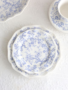 Bát Tráng Men Hoa Kiểu Pháp Tròn Bát Tráng Men Hoa Ngọt Ngào Bát Tráng Men Cà Phê Bát Tráng Men Ăn Tối Bát Tráng Men Hoa