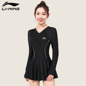 Li-Ning | Đồ Tắm Dài Tay Một Mảnh Dành Cho Người Béo Đặc Biệt