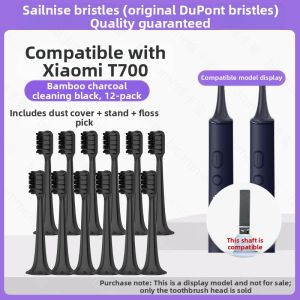 Suning Quality Electric Toothbrush Head Replacement for Xiaomi T700 MIJIA Home MES604/2258 Deep Cleaning Adult Standard